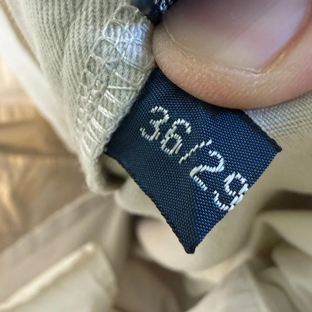Polo Ralph‎ Lauren Pants Mens 36x29 Classic Chino Mens Khaki Pants Vintage Pleat